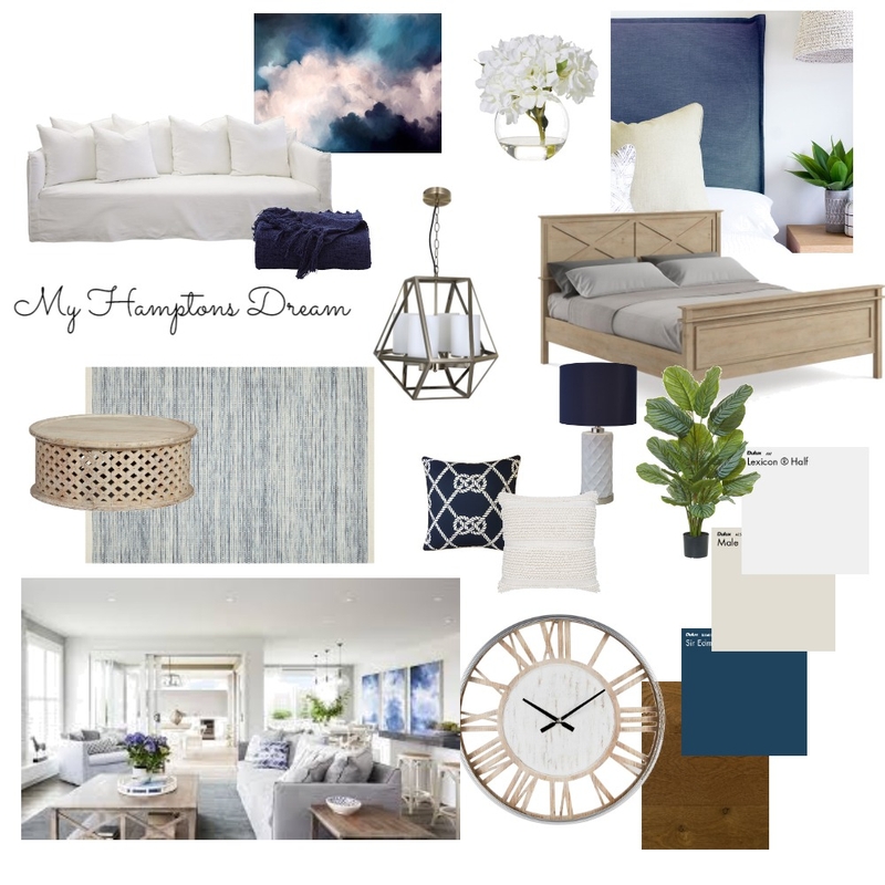 Modern Hamptons Mood Board by BBStyle on Style Sourcebook