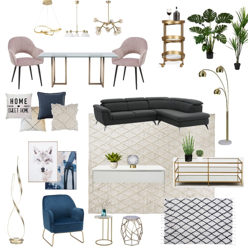 Living + Dining 8 - NEW Mood Board by Carolina Nunes on Style Sourcebook