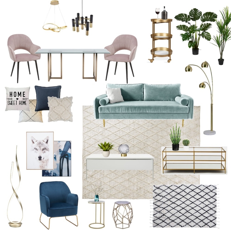 Living + Dining 10 - NEW Mood Board by Carolina Nunes on Style Sourcebook