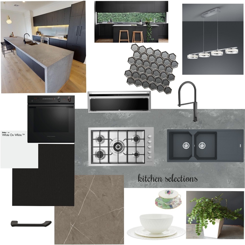 Kitchen Mood Board by Smerakis on Style Sourcebook