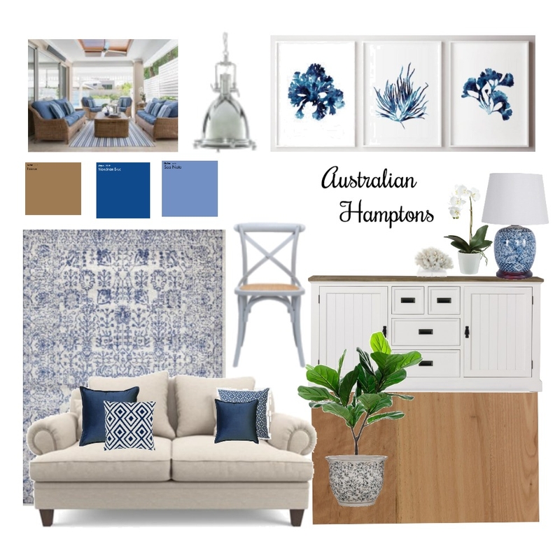 Australian Hamptons Mood Board by Libby Greenland on Style Sourcebook