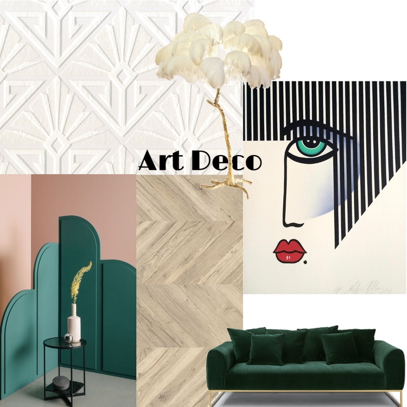 Art Deco Mood Board by Yana Flourentzou on Style Sourcebook