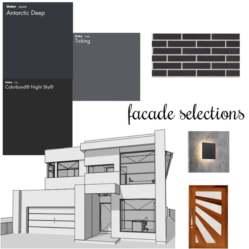 Facade Mood Board by undefined on Style Sourcebook