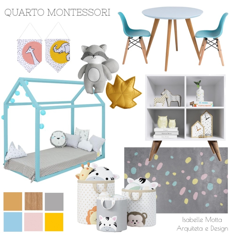 Quarto Montessori Mood Board by Isa on Style Sourcebook