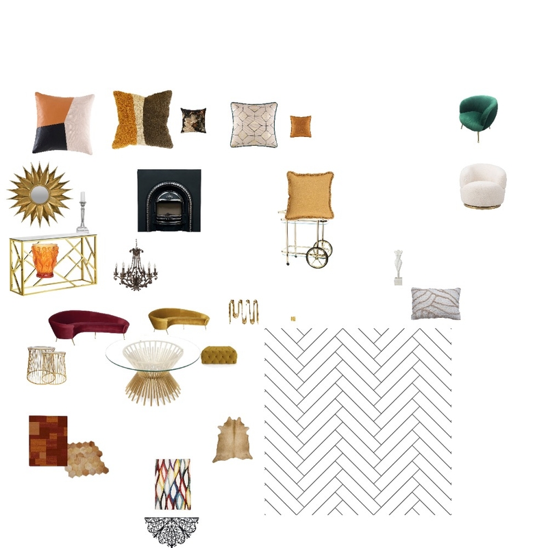 glamshine Mood Board by Ohlala on Style Sourcebook