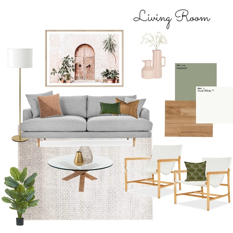 Living Room Mood Board by ZoeGange on Style Sourcebook