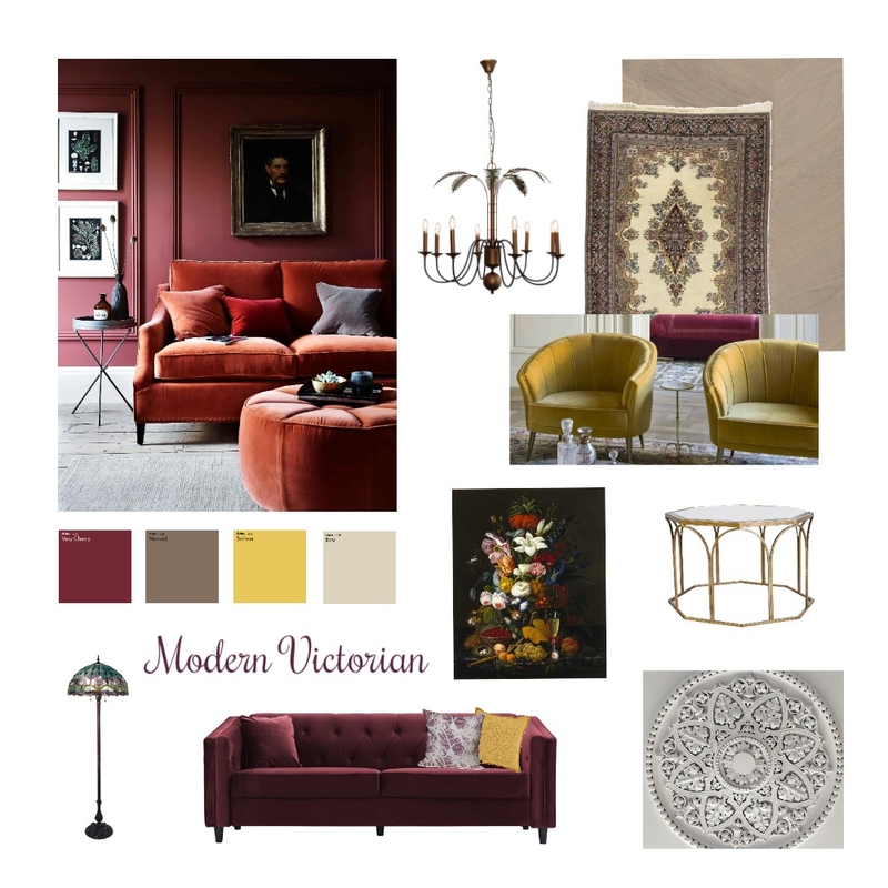 Modern Victorian Mood Board by Viktorian Interiors on Style Sourcebook