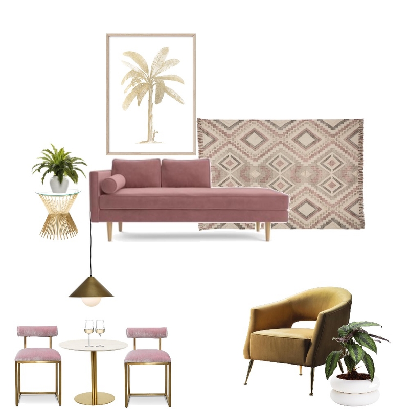 Mid century /Palm Springs Mood Board by Simplestyling on Style Sourcebook