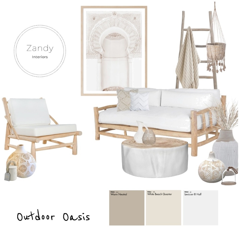 Outdoor Oasis Mood Board by Zandy Interiors on Style Sourcebook