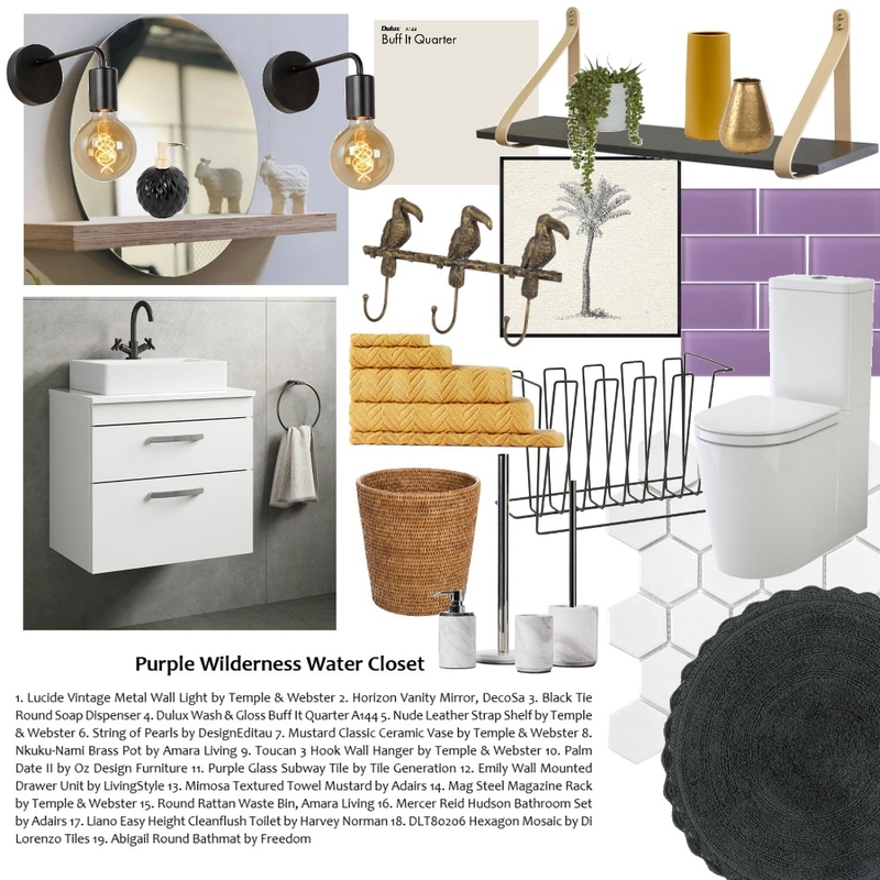 Bathroom Mood Board by BlueSwallowDesigns on Style Sourcebook