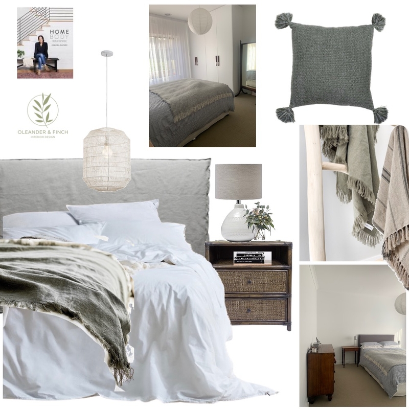 Renee bedroom Mood Board by Oleander & Finch Interiors on Style Sourcebook