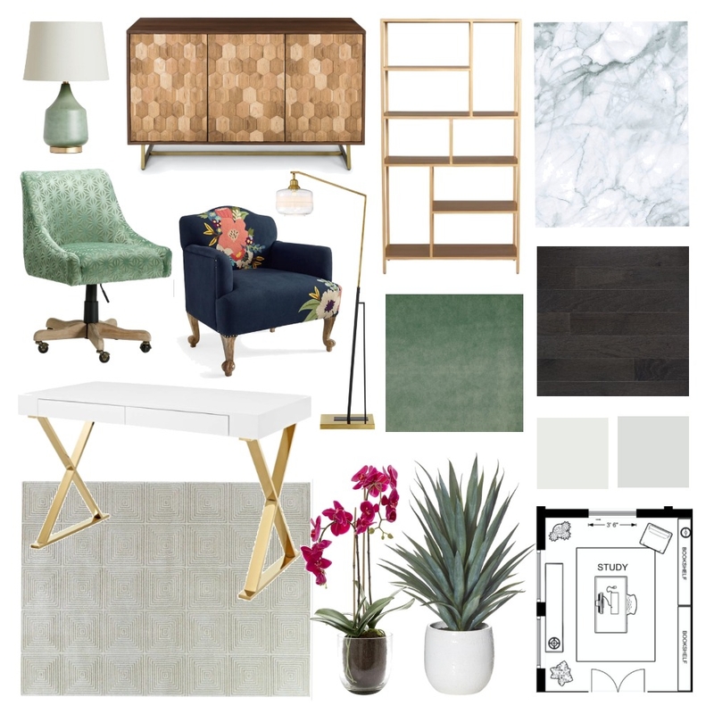 Study Mood Board by samschaible on Style Sourcebook