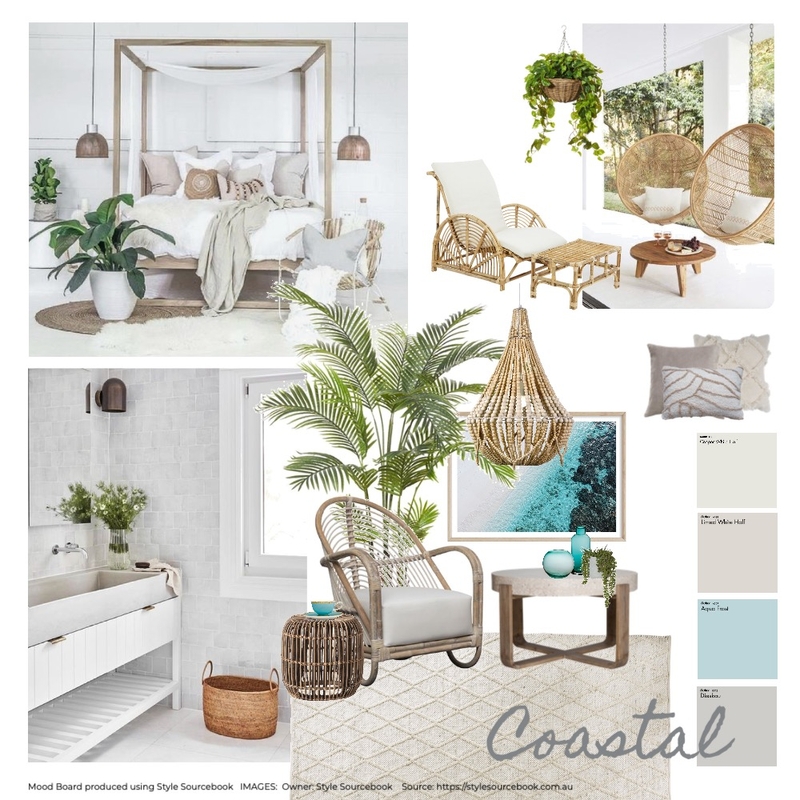 Coastal Mood Board by MDS on Style Sourcebook