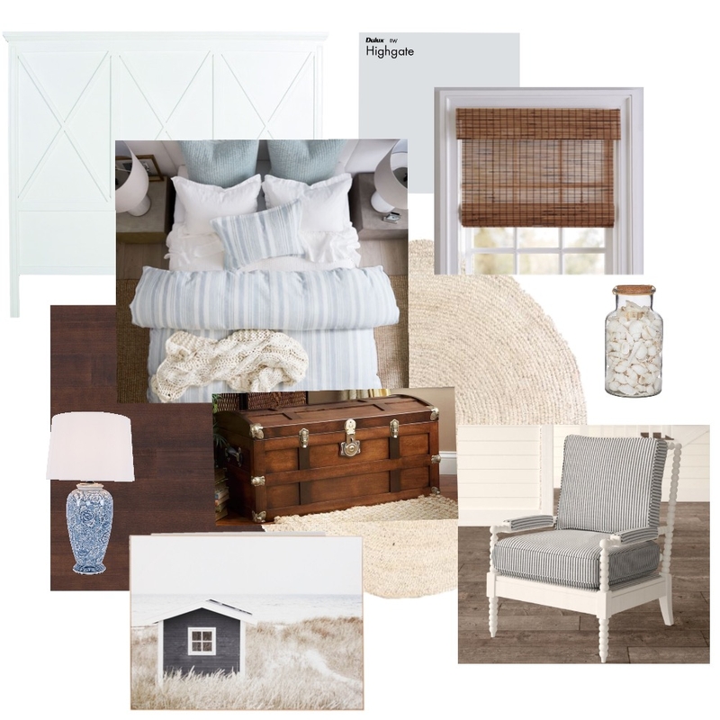 Coastal bedroom Mood Board by Magpiedesigns on Style Sourcebook