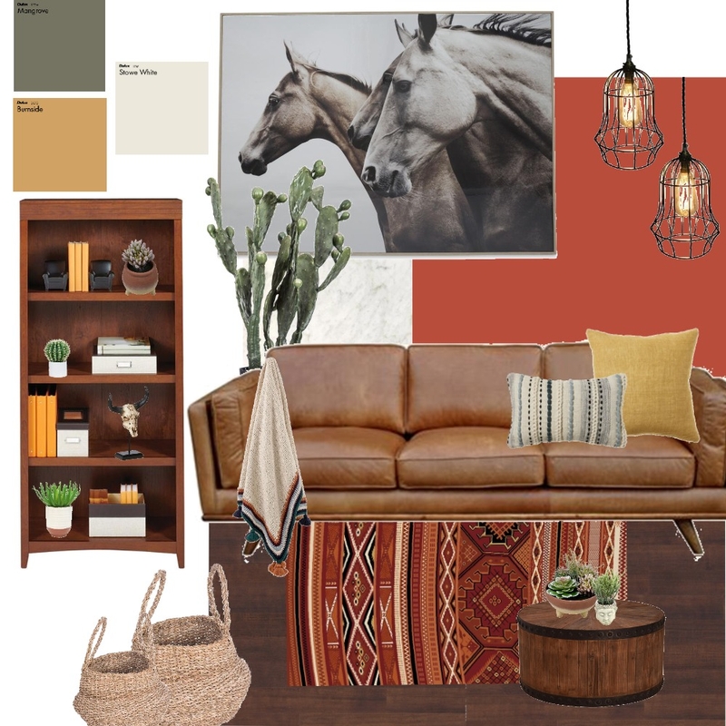 American Southwestern Mood Board by melhigman on Style Sourcebook