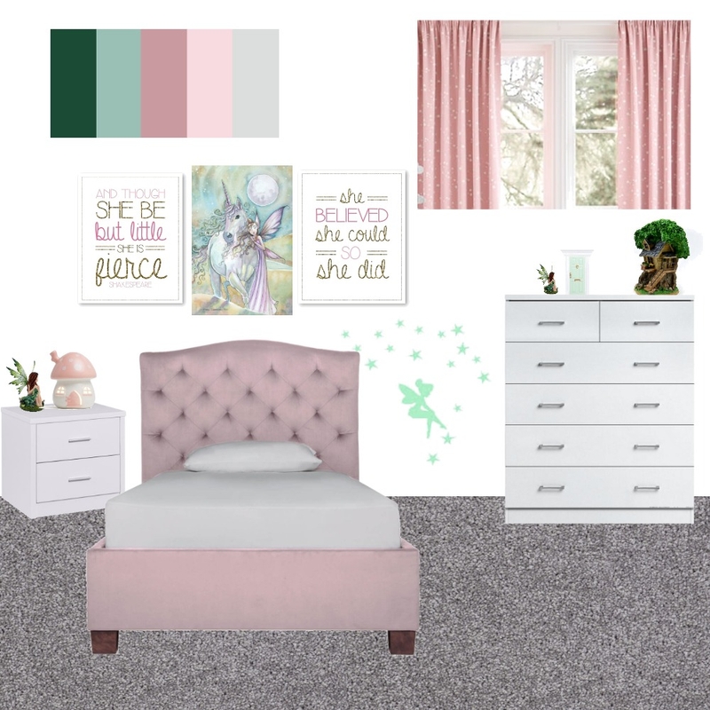 Girls Fairy Bedroom Mood Board by KristenB on Style Sourcebook