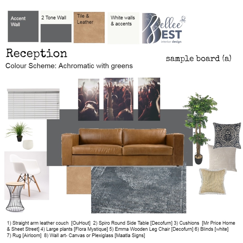 CRC NEW Reception (a) Mood Board by Zellee Best Interior Design on Style Sourcebook