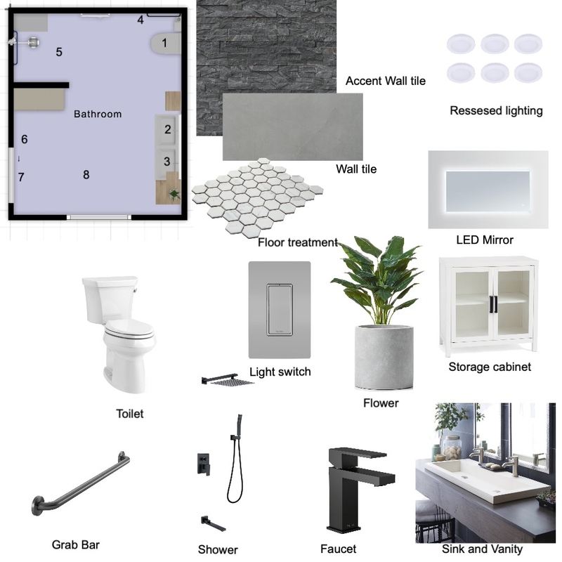 ada bathroom Mood Board by alinaprotsgraves on Style Sourcebook