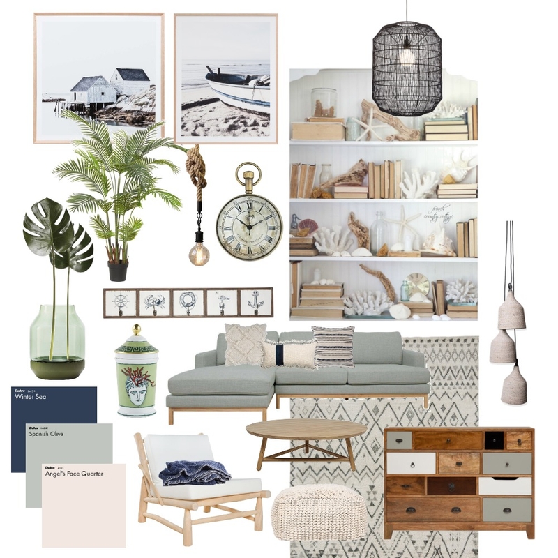 Coastal moodboard Mood Board by Studio Cloche on Style Sourcebook