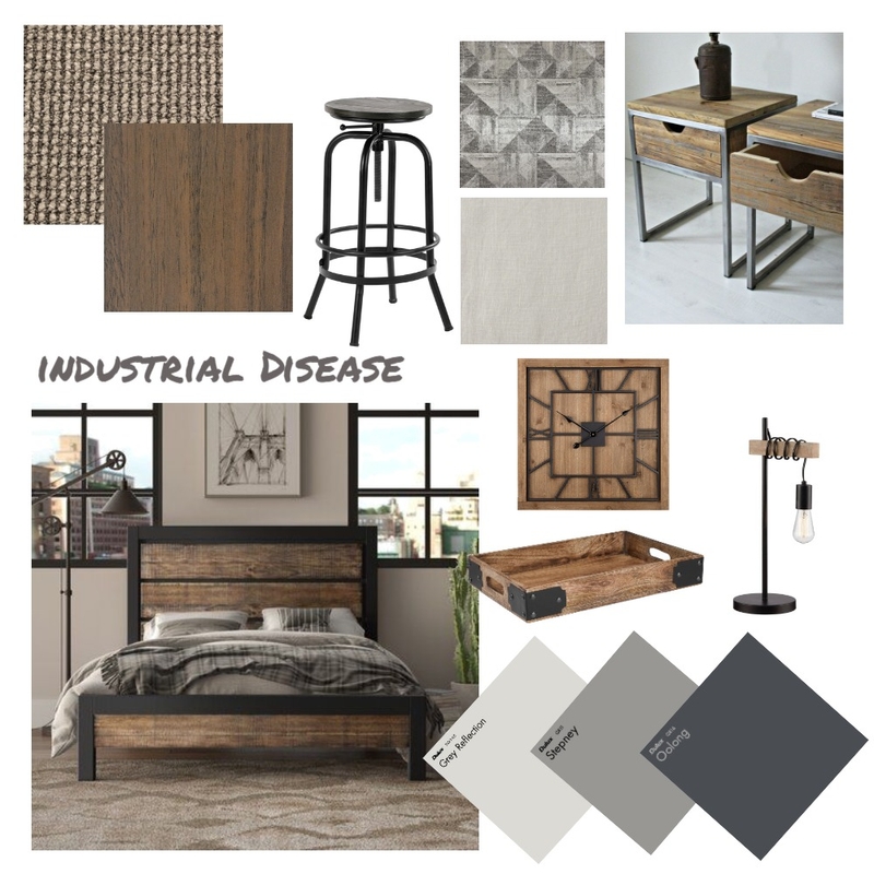 Industrial Disease Mood Board by TamaraK on Style Sourcebook