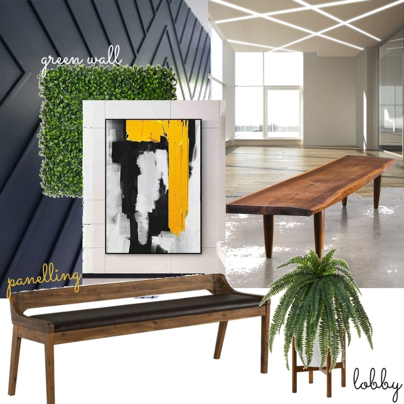 lobby Mood Board by Isha Sarda on Style Sourcebook