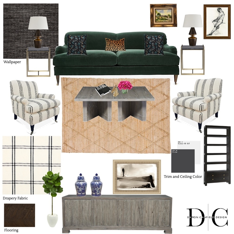 Damon's Transitional Classic Mood Board by Damon Canfield Design on Style Sourcebook