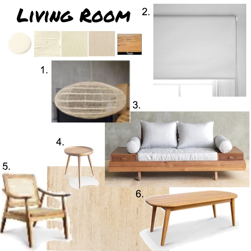 Living Room Sample Board Mood Board by juliecg on Style Sourcebook