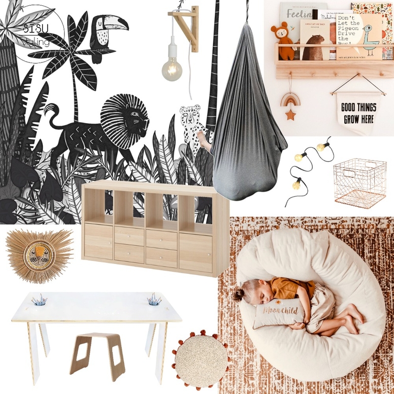 Natural playroom Mood Board by Sisu Styling on Style Sourcebook