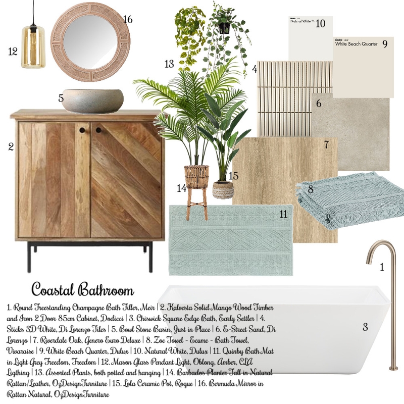 LG Bathroom Mood Board by kate-gordon on Style Sourcebook