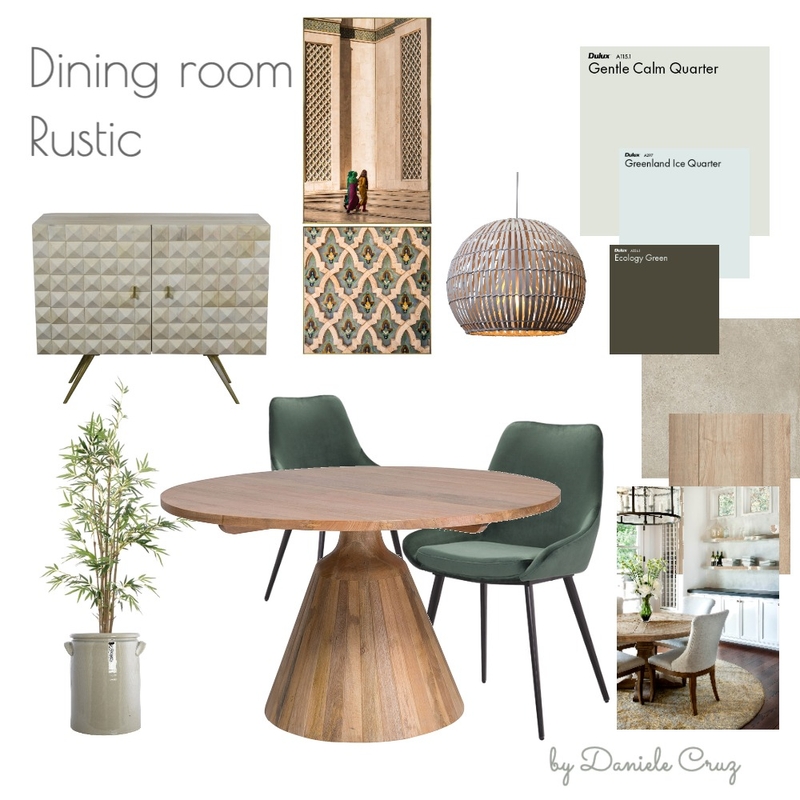 Marocco Dining Room 4 Mood Board by DaniCruz on Style Sourcebook