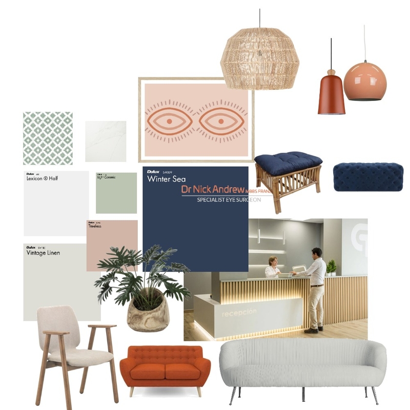 Eye practice reception Mood Board by tandrew22 on Style Sourcebook