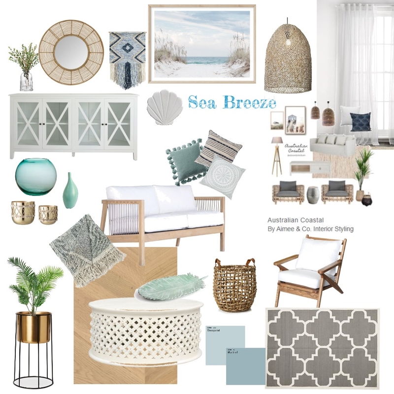 Sea Breeze 2 Mood Board by Karen Badria on Style Sourcebook