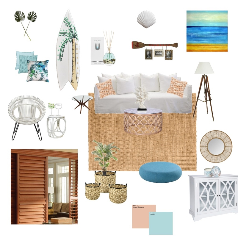 Coastal theme Mood Board by dorischin on Style Sourcebook