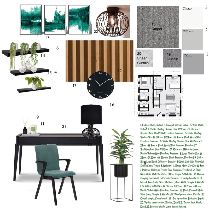 Module 8 Mood Board by Kristy Wooden on Style Sourcebook