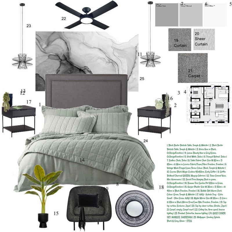 Mod 8 Mood Board by Kristy Wooden on Style Sourcebook