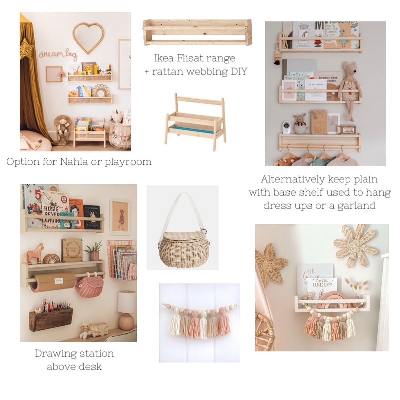 Nahla’s Bedroom shelving Mood Board by Little Design Studio on Style Sourcebook