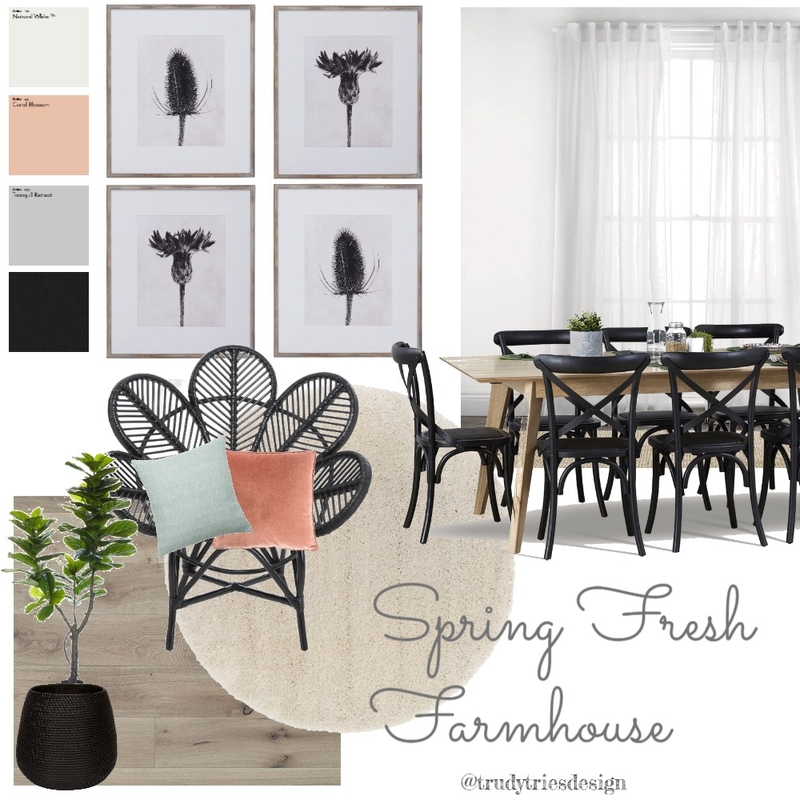 Spring farmhouse Mood Board by trudytriesdesign on Style Sourcebook