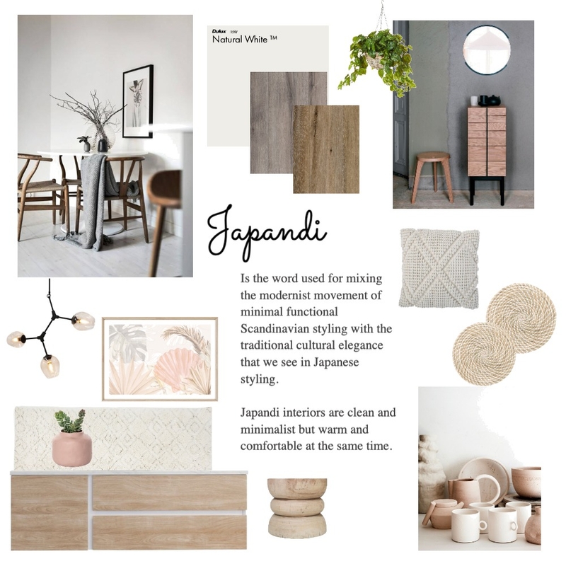 Japandi Style Mood Board by Vianney on Style Sourcebook