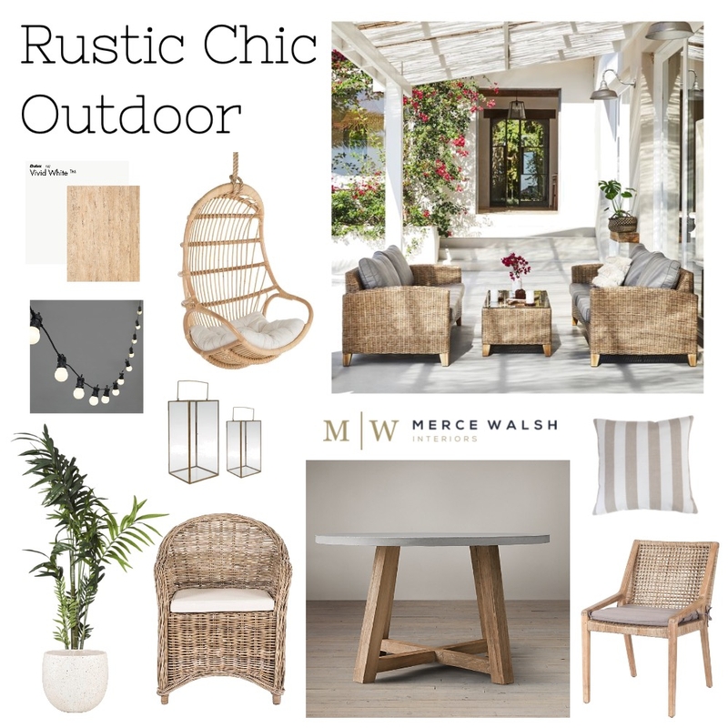 Outdoor living Mood Board by Merce Walsh Interiors on Style Sourcebook