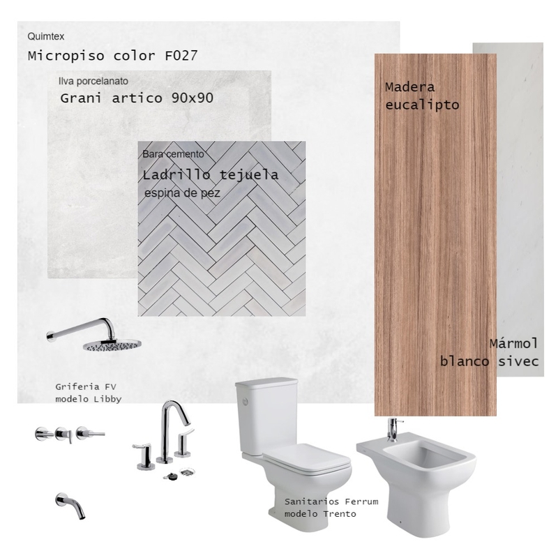 Baño Irina Mood Board by Antonela on Style Sourcebook