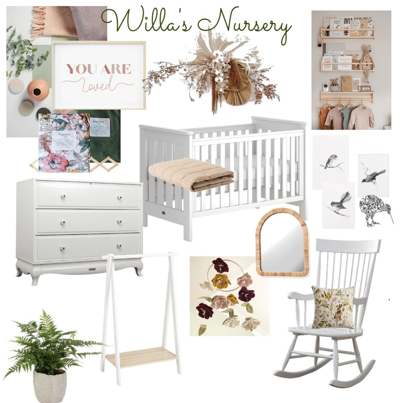 Willa's Nursery Mood Board by Maven Interior Design on Style Sourcebook