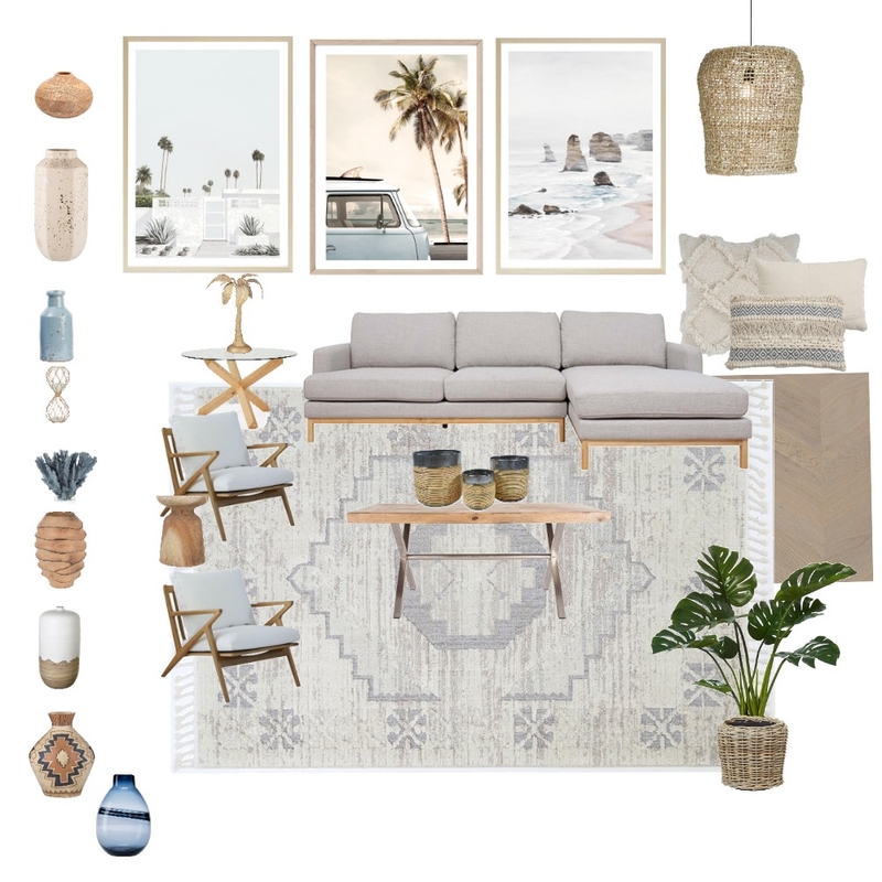 Scandi Coastal Mood Board by Leonie Le Roux on Style Sourcebook