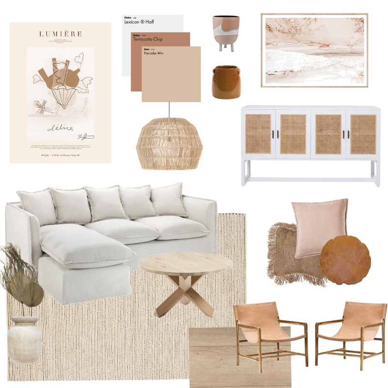 Warm Autumn Hues Loungeroom Mood Board by athomewithcaitlyn on Style Sourcebook