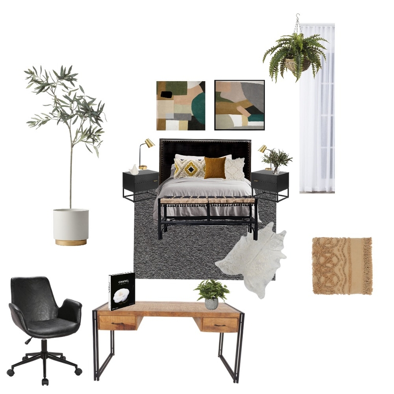 Kiera- guest room 1 with desk project Mood Board by Kiera on Style Sourcebook