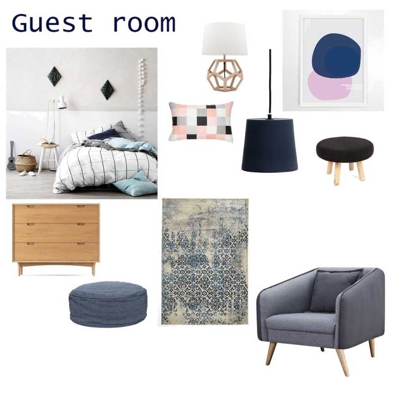 Guest room Mood Board by Inspace Design on Style Sourcebook