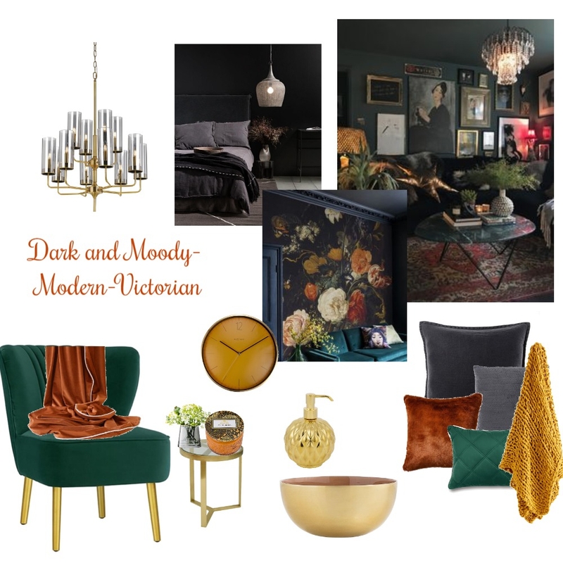 modern-Victorian style Mood Board by Joanna Redfearn on Style Sourcebook