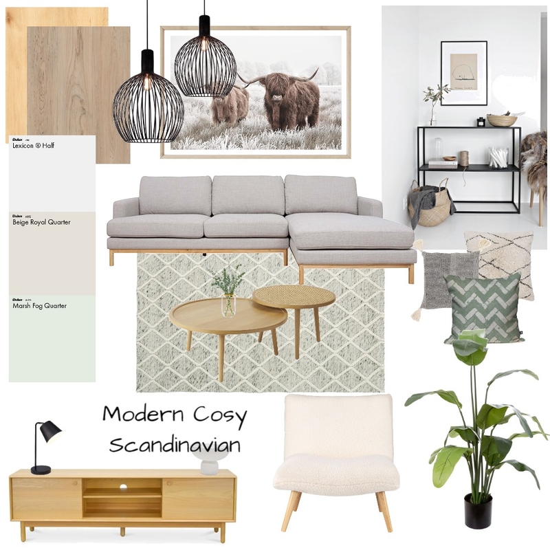 Contemporary Scandinavian Mood Board by Linlov on Style Sourcebook