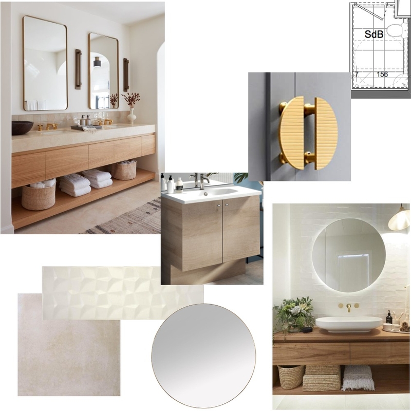 Salle de Bain 1 Mood Board by efescou on Style Sourcebook