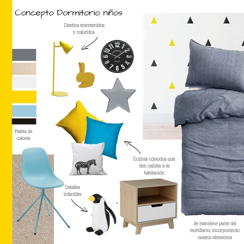 dormitorio niño Mood Board by clauconejero on Style Sourcebook