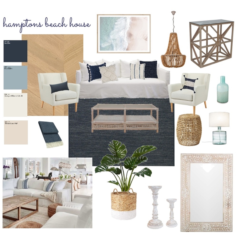 Hamptons Mood Board by meg.edwards14@gmail.com on Style Sourcebook